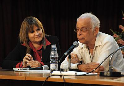 Magda Resik Aguirre y Norman Girvan