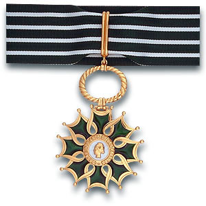 Grado de Comendador de la Orden Francesa de la Legión de Honor