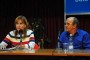 Escritor uruguayo Mario Delgado Aparaín junto a la periodista Magda Resik / Fotos de Alexis Rodríguez