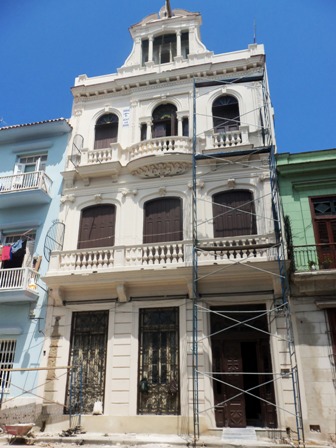 Edificio de la calle Cuarteles número 118 hoy