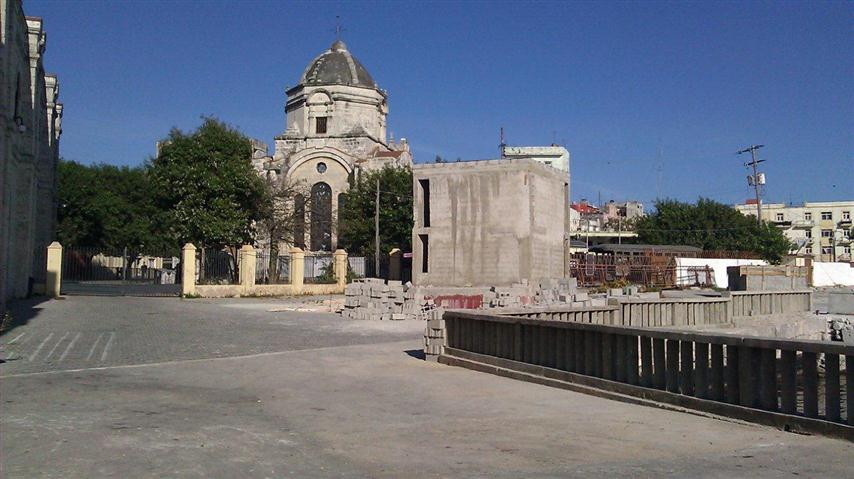 Casa de Bombas, estado actual de la obra