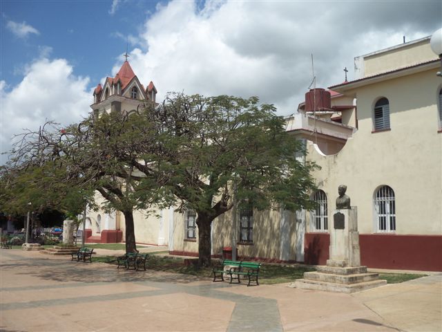 Parroquia de Artemisa, donde oficiaba el padre Arocha