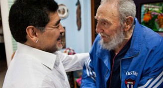 Fidel Castro y Maradona