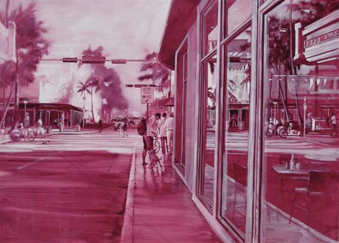 SERIE MIAMI, 2012 ÓLEO LIENZO 200 X 300 CM (Small)