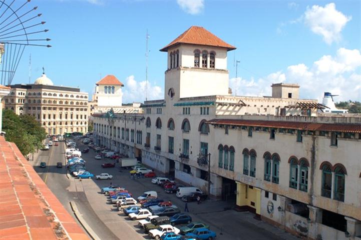 Vista general del conjunto, fachada