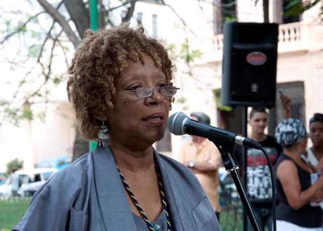 Nancy Morejón, Presidenta de la Academia Cubana de la Lengua / Foto Alexis Rodríguez