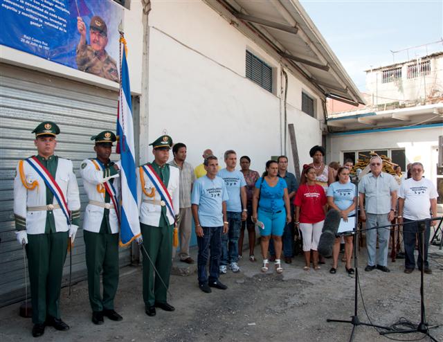 Acto de abanderamiento / Fotos: Alexis Rodríguez