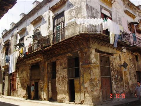 Casas coloniales en La Habana Vieja