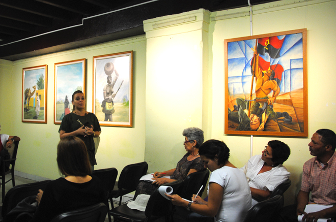 Lisset Ametller, especialista en Comunicación de Habana Radio / Foto Alexis Rodríguez