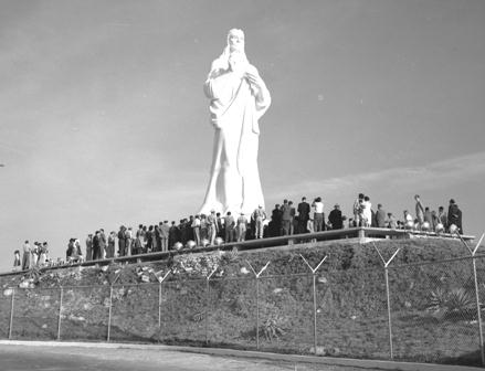 El Cristo, Inauguración, 1958