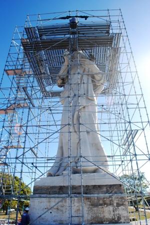 El Cristo, obras de restauración