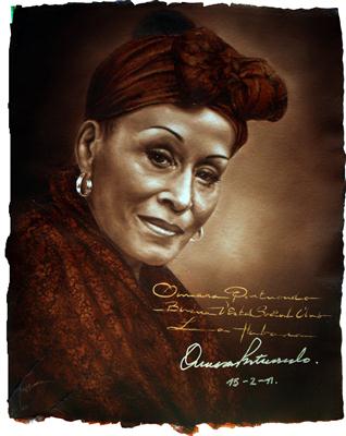 Sra Omara Portuondo Serie Buena Vista Social Club (2) (Custom)