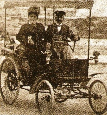 El primer carro en La Habana