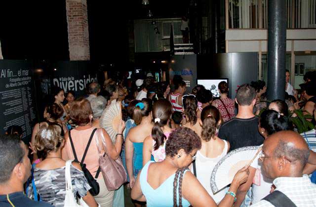 Visita a la Sala de la Diversidad / Foto Alexis Rodríguez