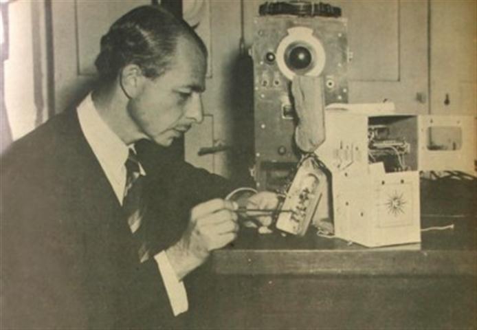 Jaskóvich Boris en el Observatorio Nacional en 1950