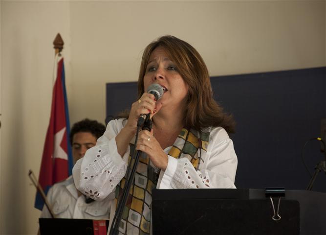 Liuba en concierto en el Convento de Belén