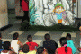 El público infantil disfrutó durante el evento de atractivas propuestas como la obra de títeres “Descubriendo los tesoros de mi planeta” / Foto: Abel Rojas