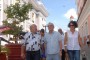 Recorrido de Eusebio Leal Spengler (C), historiador de la Ciudad de la Habana, por el Centro Histórico Urbano de la ciudad de Cienfuegos, Patrimonio Cultural de la Humanidad, el 25 de Septiembre de 2013. AIN FOTO/Modesto GUTIÉRREZ CABO