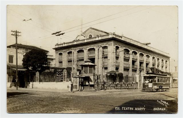 El teatro Martí en 1930