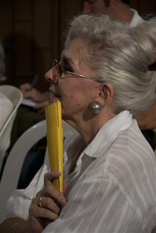 Miriam Ramos recibe el homenaje del Museo Nacional de la Música / Foto: Alexis Rodríguez