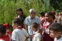 Eusebio Leal y Lázara Mercedes López Acea recorren junto a los niños de los talleres la recién resturada Quinta de los Molinos (2)