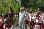 Eusebio Leal y Lázara Mercedes López Acea recorren junto a los niños de los talleres la recién resturada Quinta de los Molinos (4)