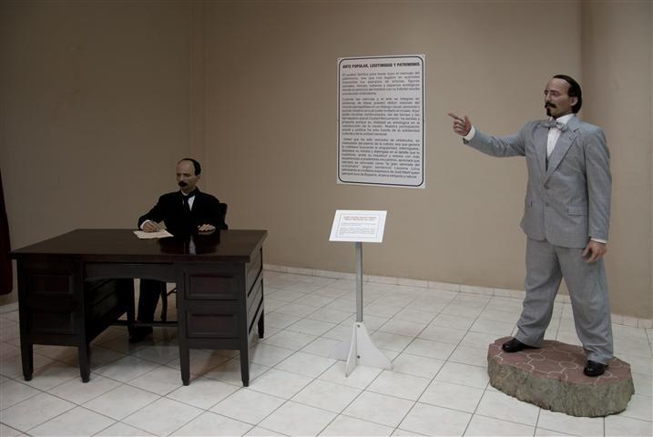 Las figuras de José Martí y Carlos Manuel de Céspedes
