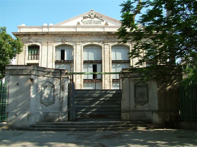 Estas imágenes corresponden a un primer período de la restauración del Teatro / Foto Alexis Rodríguez