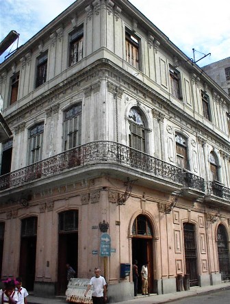 Edificio Sarrá, años '80, antes de la restauración