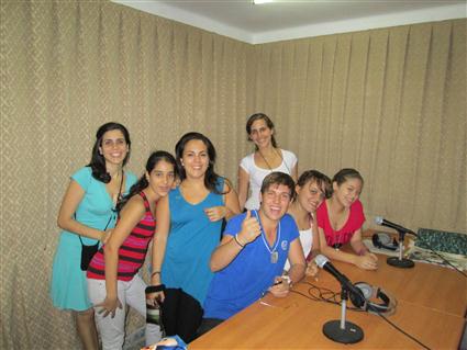 El equipo de Habana radio Fernandina Radio (Custom)