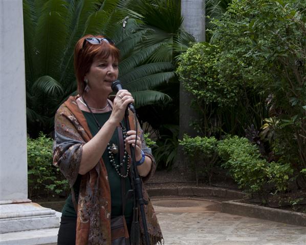 Patricia Rodríguez Alomá, directora del Plan Maestro de la Oficina del Historiador de la Ciudad