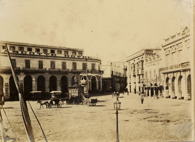 Plazuela de Luz, finales del siglo XIX