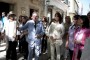 En otro momento del recorrido, admirando una de las calles de la Habana antigua