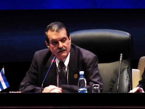 Abelardo Moreno, Coordinador Nacional de Cuba en CELAC . Foto: Abel Rojas Barallobre.