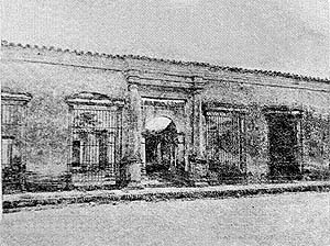 Ruinas de la residencia de Céspedes en Bayamo 1871