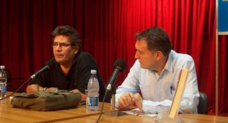 Rafael Acosta de Arriba, junto a Ernesto Sosa / Foto Maydelis Samón