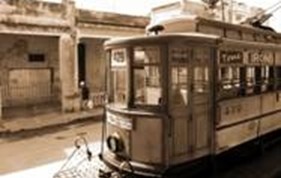Tranvías en La Habana