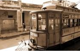 Tranvías en La Habana