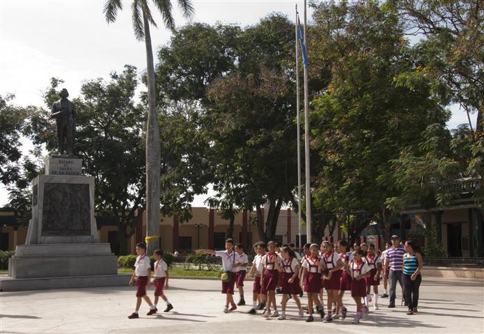 Monumento a Carlos Manuel de Céspedes en la ciudad de Bayamo Foto Alexis Rodríguez / Habana Radio