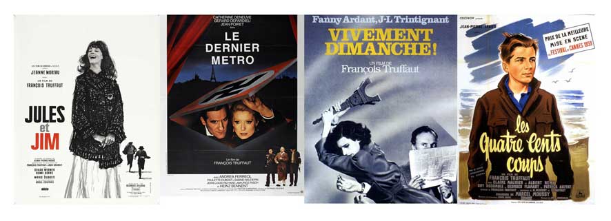 Afiches Homenaje a François Truffaut