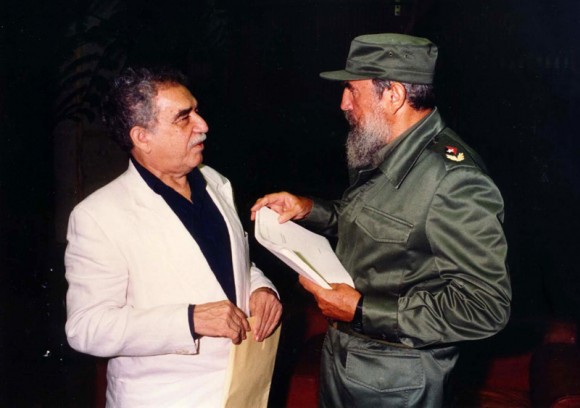 Fidel y García Márquez en La Habana