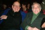 García Márquez junto a Alfredo Guevara, durante la inauguración del 32 Festival Internacional del Nuevo Cine Latianoamericano / Foto Alexis Rodríguez- Habana Radio