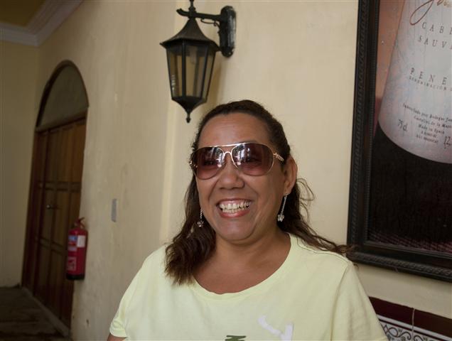 Bienvenida Muñoz, Comunicadora Social, República Dominicana /Foto: Nadia Herrada Hidalgo