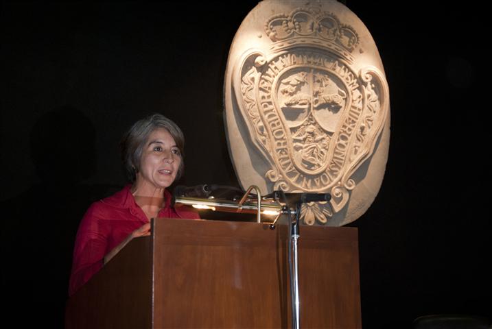 La profesora chilena Javiera Carmona  