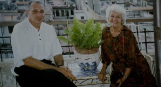 María de los Ángeles Santana y Ramón Fajardo Estrada. Cuba. Año 2001. Foto: Cortesía del entrevistado.