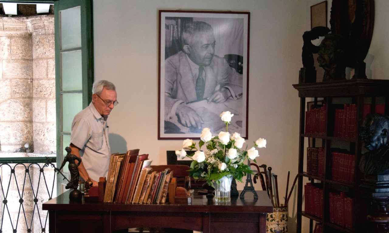 La Oficina de Emilio Roig es hoy parte de un museo que atesora sus recuerdos / Foto Alexis Rodríguez