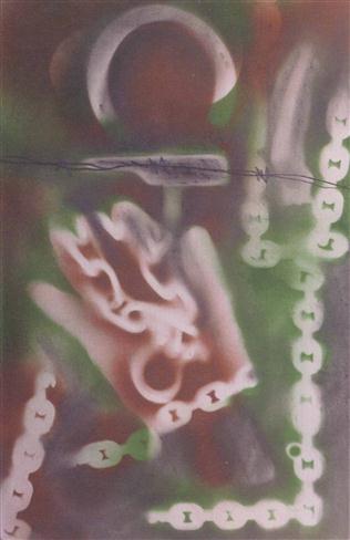 The Sruggle in August #5, 2013 de Melvin Edwards