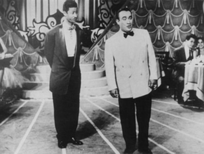 Pedro Vargas junto a Benny Moré