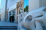 detalle del edificio de Arte Cubano del Museo Nacional de Bellas Artes