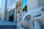 detalle del edificio de Arte Cubano del Museo Nacional de Bellas Artes